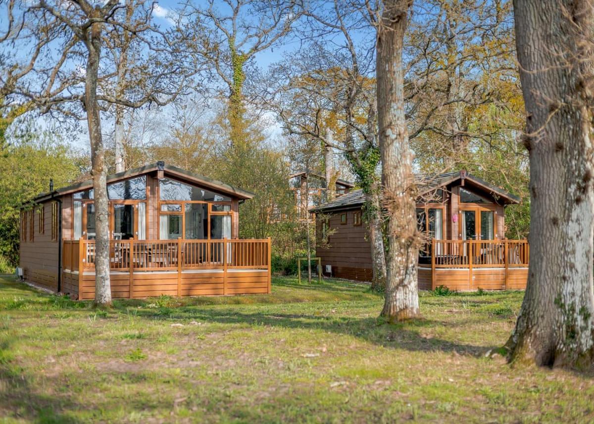Wareham Forest Lodge Retreat Lytchett Minster Eksteriør bilde